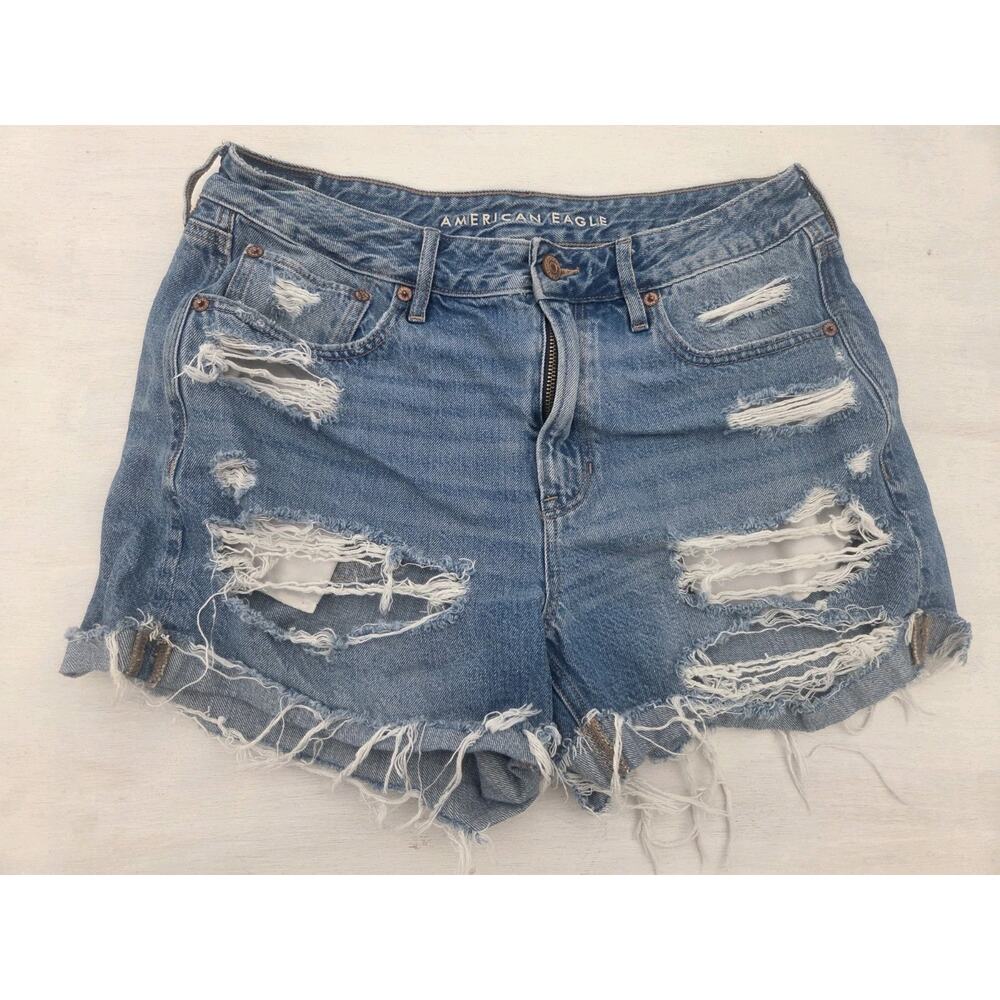Vintage American Eagle Denim Tom Girl Shortie Shorts Women’s Size 8 Y2K